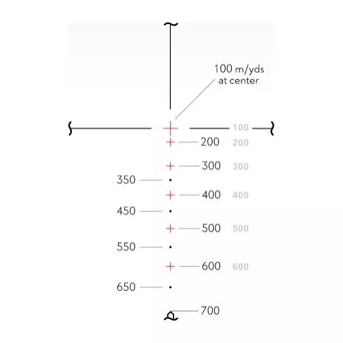 Luneta Hawke Endurance 4-16x50 Sfp Precision Para Fuzil 223