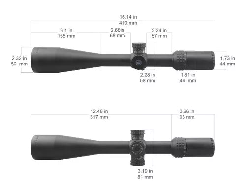 Luneta Vector Optics Sentinel X 10-40x50 Original Benchrest