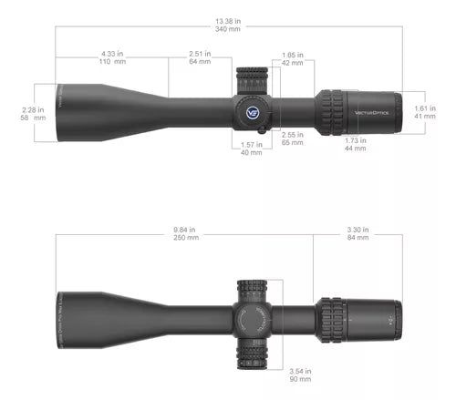 Luneta Vector Optics Orion Pro Max 6-24x50 Ffp Rifle Premiun