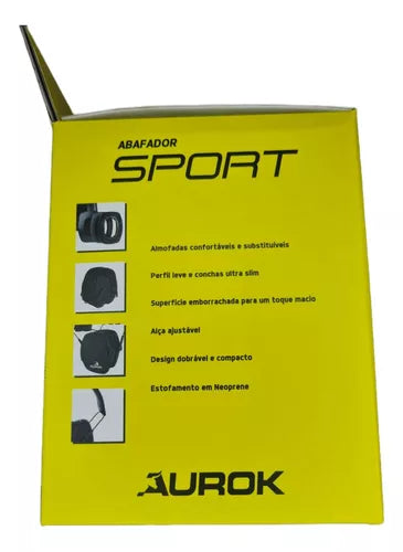 Abafador De Ruídos / Ouvido Aurok Sport Para Tiro Esportivo