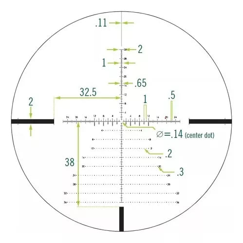 Lunta Vortex Venom 5-25x56 Ffp 34mm Mrad + Mount Brinde