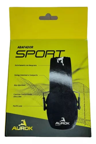 Abafador De Ruídos / Ouvido Aurok Sport Para Tiro Esportivo