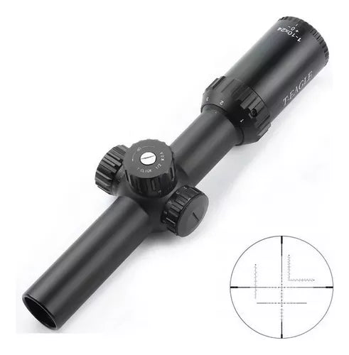 Luneta Lpvo T-eagle Mr 1-10x24 30mm Gt Optics Carabina Fuzil