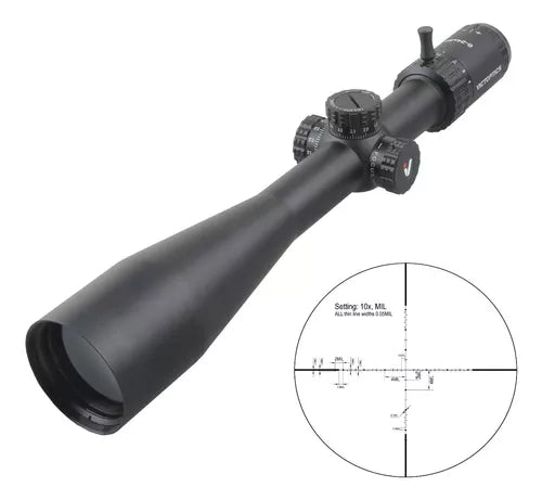 Luneta Para Carabinas Pcp Victor Optics 6-24x50 Tubo 30mm Sf