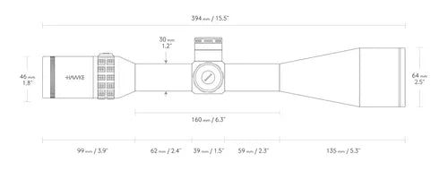 Luneta Hawke Sidewinder 8-32×56 Pro 2 H5 Sfp Precision Nfe