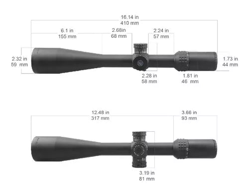 Luneta Vector Optics P/ Benchrest Sentinel X 10-40x50 Sfp