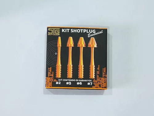 Kit Aferidor De Alvos Shotplug Essencial Tamanho #2/#5/#6/#7